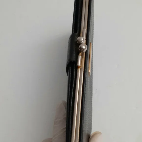 Jacob de Julia Paris black pebbled leather wallet - Picture 10 of 16